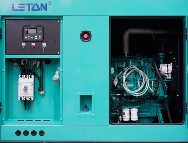 Tyst set dieselgeneratorer